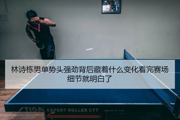 林诗栋男单势头强劲背后藏着什么变化看完赛场细节就明白了